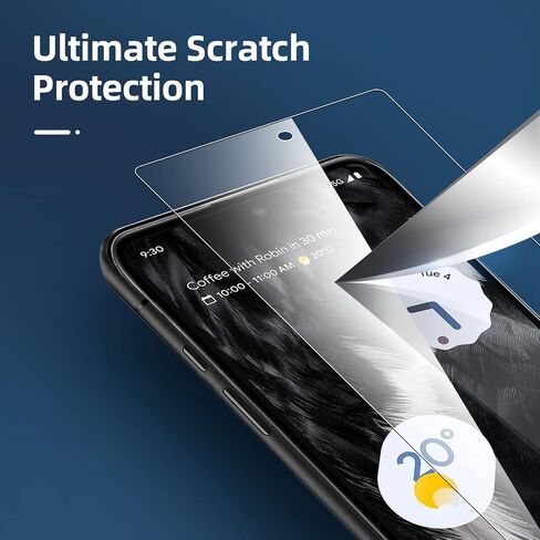 NEW'C [عبوة من 3 قطع مصممة لهاتف Google Pixel 8 Pro من الزجاج المقسى، حافظة مقاومة للخدش، خالية من الفقاعات، مقاومة للغاية in Saudi Arabia