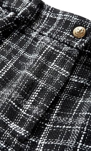 Women's City Chic Plus Size Pant Piper, BLK Check in Saudi Arabia