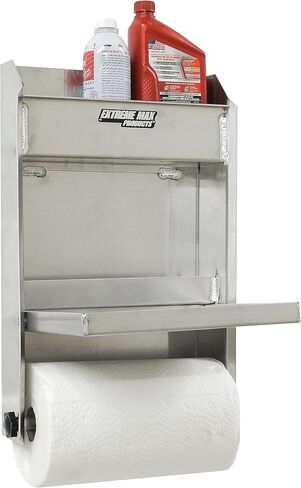 مجموعة Extreme Max 5001.6317 Pro Starter Kit لمقطورة السباق المغلقة المرآب، فضي in Kuwait