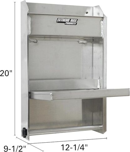 مجموعة Extreme Max 5001.6317 Pro Starter Kit لمقطورة السباق المغلقة المرآب، فضي in Kuwait