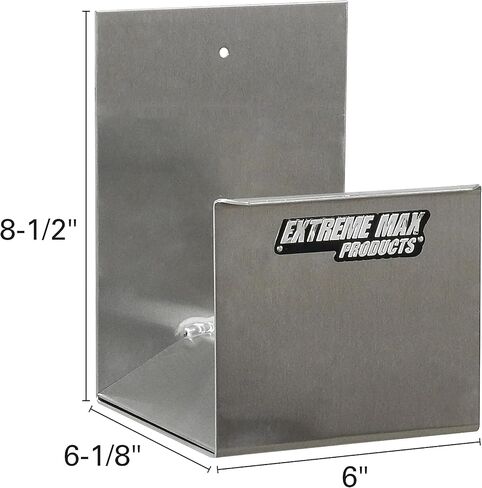 مجموعة Extreme Max 5001.6317 Pro Starter Kit لمقطورة السباق المغلقة المرآب، فضي in Kuwait