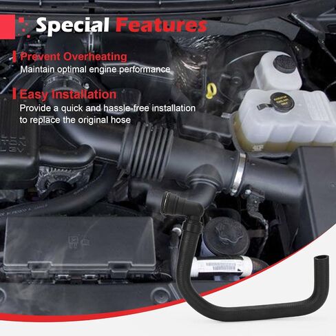 626-675 Engine Coolant Overflow Hose for 2011-2014 Ford F150 Lobo/Lincoln Mark LT, Radiator Coolant Reservoir Hose Replaces# BL3Z8C350A ‎BL3Z-8C350-A (BL3Z-8C350-A) in Saudi Arabia