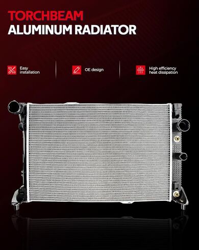 Torchbeam CU2339 Aluminum Radiator Replacement for Optima 2001-2006, Sonata 1999-2005 in Saudi Arabia