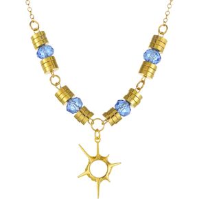 Viktor Arcane Necklace Inspired Corrupted Hexcore Necklace Lolite Hematite Arcane Merch Jewelry Fans Gifts