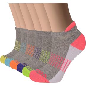 Bamboo Womens Ankle Socks, 6 Pack, Low Cut Socks for Women, Womens Running Socks, Christmas Gift for Women Socks Size 5-10