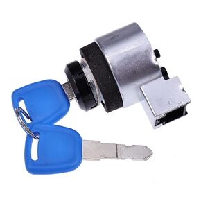 JZGRDN SBA385202601 Ignition Switch with 2 Keys Compatible with New Holland Boomer/T/TC/TZ Tractor