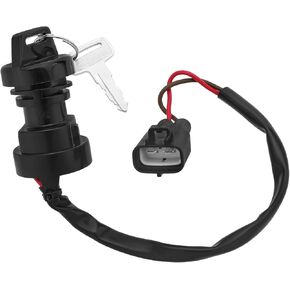 Ignition Key Switch for Yamaha Grizzly 700 2007-2008 Big Bear 400 2002-2008 Raptor 700 2009-2023 YFZ450X 2010-2011 YFZ450R 2009-2023 OEM# 4SH-82510-00-00 3B4-82510-00-00