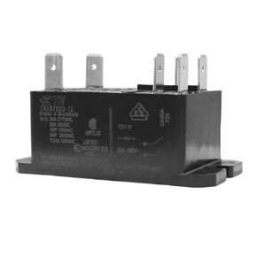 T92S7D22-12 30A 12VDC General Purpose Relay DPST-NO (2 Form A) Wash-Tight Enclosure