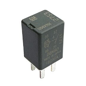 13502753 2753 Relay 20A 12VDC 4-pin，Micro Multi-Purpose Relay Fit for Chevy/Cadillac Seville SLS SRX CTS ATS