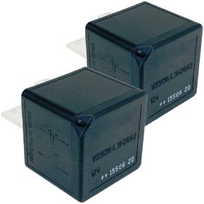 2-Pack V23136-L31-D642 Relay 12VDC 70A 4-Pin Plug-in Multipurpose Automotive Relay