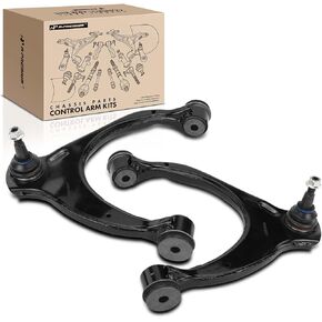 A-Premium 2 x Front Upper Control Arm, with Ball Joint & Bushing, Compatible with Chevy GMC Cadillac - 2014-2020 - Silverado, Sierra, Tahoe, Suburban, Yukon (XL), Escalade (ESV)