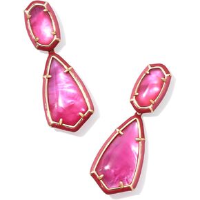 Kendra Scott Camry Enamel Framed Statement Earrings, Fashion Jewelry for Women