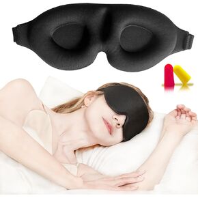 Sleep mask Women, 3D Eye Masks for Sleeping, 0 Transparent Sleeping Eye mask， Multi-Purpose, Night Eye mask Sleeping, nap Sleep Eye mask, Blackout Eye mask Sleeping(Blue)