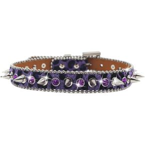 spiked choker Rhinestone spiked choker goth choker men women punk collar emo y2k spiked choker goth accessories for women in Kuwait