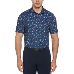 Callaway Men's All Over Golf Ball & Tee Polo