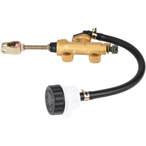 Motorcycle Hydraulic Cylinder, Universal Rear Foot Brake Master Cylinder Pump With Reservoir For Motorcycle Dirt Bike Atv Quad Sport Rear Master Cylinder Quad Sport Rear Master Cylinder