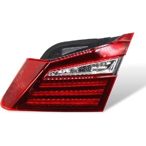 Inner Tail Light Rear Lamp Assembly Passenger Side Compatible with Accord 2016 2017 34150T2AA21 HO2803109 34150-T2A-A21