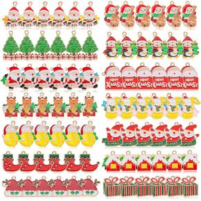 72 قطعة من سحر العلم الأمريكي، 12 نمطًا من سحر يوم الذكرى الوطني، قلادة سحر المينا بعلم الولايات المتحدة الأمريكية ليوم الاستقلال، سحر الرابع من يوليو لقلادة DIY وحلق وسوار لصنع المجوهرات in Kuwait