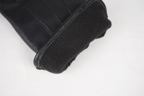 M&H SINCE 1978 Premium Men's Winter Leather Gloves - Warm, Stylish, and Perfect for Driving and Motorcycle Riding in Saudi Arabia