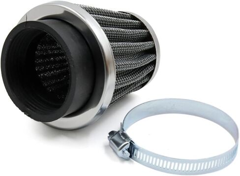 uxcell Black Universal Tapered 54mm Motorcycle Intake Filter Cafe Racer in Saudi Arabia