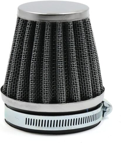 uxcell Black Universal Tapered 54mm Motorcycle Intake Filter Cafe Racer in Saudi Arabia