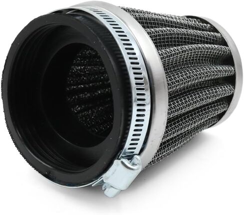 uxcell Black Universal Tapered 54mm Motorcycle Intake Filter Cafe Racer in Saudi Arabia