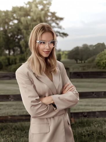 Blue Light Blocking Glasses Lightweight UV400 Anti Eyestrain Protection TV Computer Gaming for Women and Men AUSTIN in Saudi Arabia
