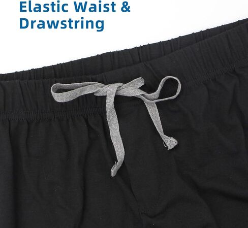 Mens Yoga Sweatpants Athletic Lounge Pants Lightweight Elastic Waist Jogger Pajamas Casual Pants with Pockets in Kuwait