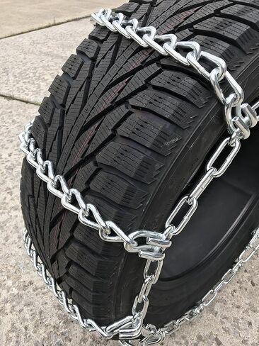 TireChain.com Compatible with Ford F-350 Super Duty King Ranch 4x4 Plow Pkg. 2018 LT275/65R18 Load Range E Tire Chains in Saudi Arabia