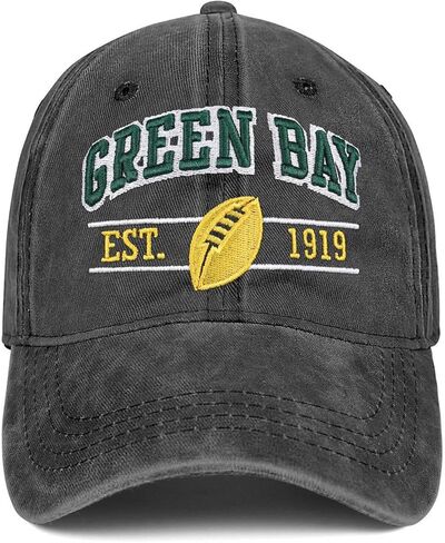 Football Hat for Men Women Vintage Embroidered City Hats Apparel Gifts Classic Baseball Cap in Saudi Arabia