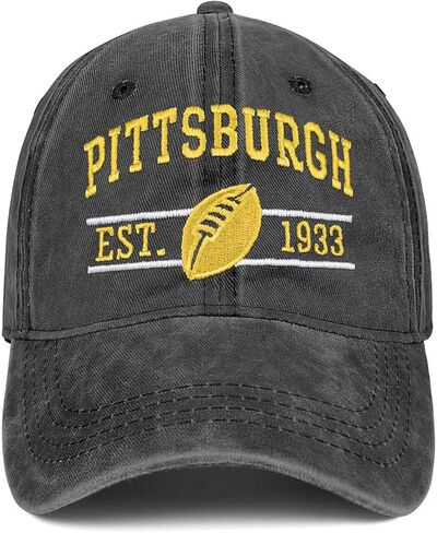 Football Hat for Men Women Vintage Embroidered City Hats Apparel Gifts Classic Baseball Cap in Saudi Arabia