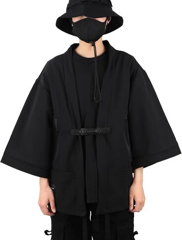 MFCT Men's Japanese Kimono Samurai T-Shirt in Saudi Arabia