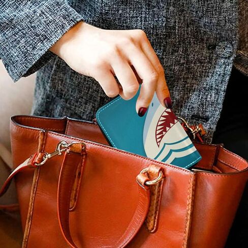 Leather Credit Card Holder Zipper Card Wallet Slim Organizer Case Business Card Case Grey White Skull for Woman Man in Kuwait