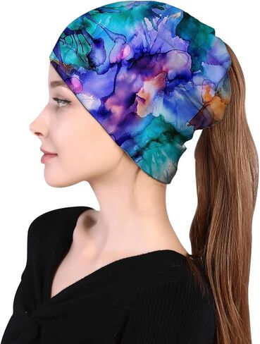 قبعة صغيرة للعلاج الكيميائي، غطاء للرأس على شكل جمجمة، قبعة محبوكة، وشاح، قبعة نوم، قبعة جمجمة للنساء والرجال in Kuwait