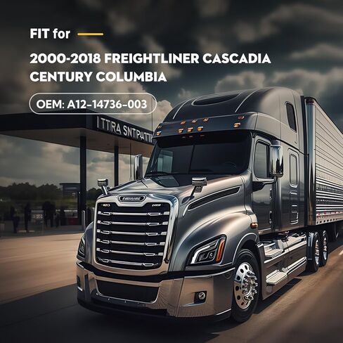 مشعب هواء Hiedra لـ 2000-2018 Freightliner Cascadia/Century/كولومبيا، تحسين كفاءة الاحتراق، استبدال A1214736003 in Kuwait