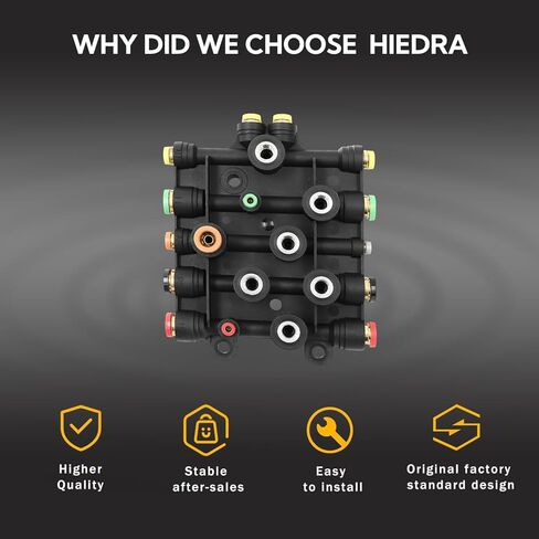 مشعب هواء Hiedra لـ 2000-2018 Freightliner Cascadia/Century/كولومبيا، تحسين كفاءة الاحتراق، استبدال A1214736003 in Kuwait