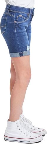 YMI Girls Wannabettafit Mid-Rise Bike Shorts with Roll Cuffs in Saudi Arabia