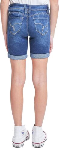 YMI Girls Wannabettafit Mid-Rise Bike Shorts with Roll Cuffs in Saudi Arabia