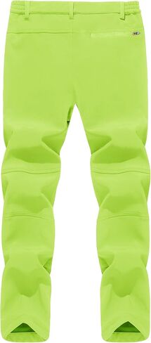 TACVASEN Men's Snow Ski Pants Windproof Snowboard Pants for Men Water Resistant Hiking Pants Fleece Lined Winter Working in Saudi Arabia