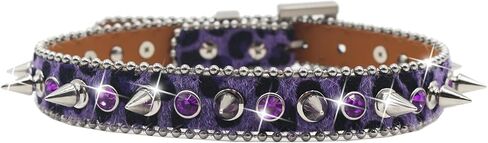 spiked choker Rhinestone spiked choker goth choker men women punk collar emo y2k spiked choker goth accessories for women in Kuwait