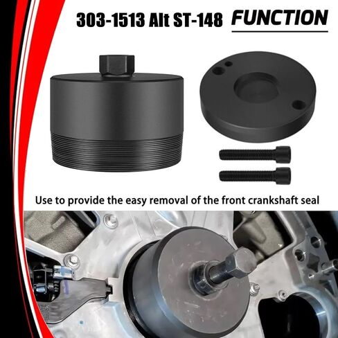 303-1513 Alt ST-148 Rear Crankshaft Seal Installer Tool Compatible with 2011-2021 Ford Super Duty F-250 F-350 F-450 F550 6.7L Power Stroke Diesel, For 2016-2021 Ford Super Duty F-650 F-750 in Saudi Arabia