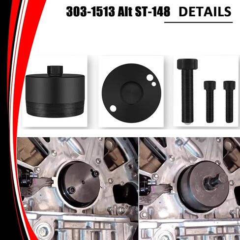 303-1513 Alt ST-148 Rear Crankshaft Seal Installer Tool Compatible with 2011-2021 Ford Super Duty F-250 F-350 F-450 F550 6.7L Power Stroke Diesel, For 2016-2021 Ford Super Duty F-650 F-750 in Saudi Arabia