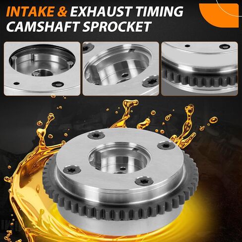 مجموعة سلسلة توقيت المحرك 13 قطعة مع مراحل، تناسب Ford F150 3.5L Ecoboost 2017-2023، لسيارة Expedition Lincoln Navigator 2018-2023، استبدل HL3Z6268A HL3Z6K255A in Kuwait