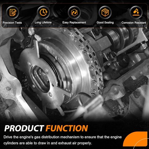 مجموعة سلسلة توقيت المحرك 13 قطعة مع مراحل، تناسب Ford F150 3.5L Ecoboost 2017-2023، لسيارة Expedition Lincoln Navigator 2018-2023، استبدل HL3Z6268A HL3Z6K255A in Kuwait