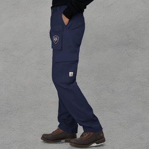 Men's FR Cargo Pants Flame Resistant Pants Midweight 7.5oz Pockets Multi-Pockets FR Pants in Saudi Arabia