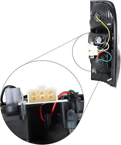 RH and LH Rear Brake Tail Light Assembly Replacement for Toyota Tacoma Truck TRD 2001-2004 Smoked Housing 8156004060 8155004060 in Saudi Arabia