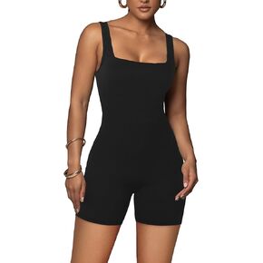 Leopard Cheetah Print One Piece Shorts Jumpsuits for Women Elegant Bodycon Rompers Sexy Club Workout Yoga Short Bodysuit