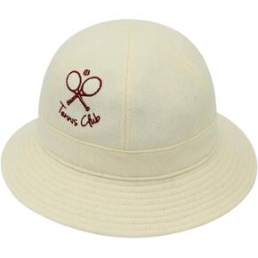 Fits Y'all Wool Comfort Tennis Club Bucket Hat: Lightweight, Packable, for Men, Women and All Genders