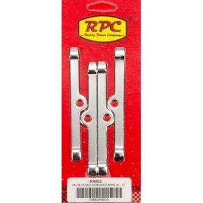 Company R4993 4-3/4" Long Chrome Valve Cover Hold Down, (Pack of 4)