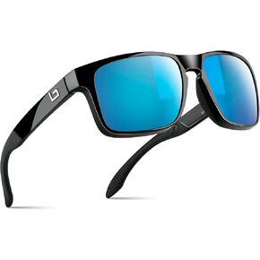 B.N.U.S Enhanced Color Perception with High Contrast Polarized Sunglasses: Reds, Greens, and Blues Come Alive